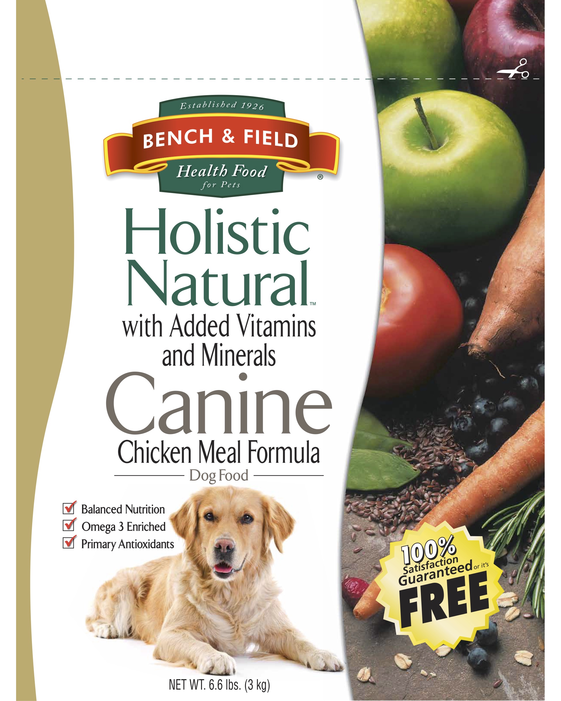 Developer Test Canine Formula Bench & Field